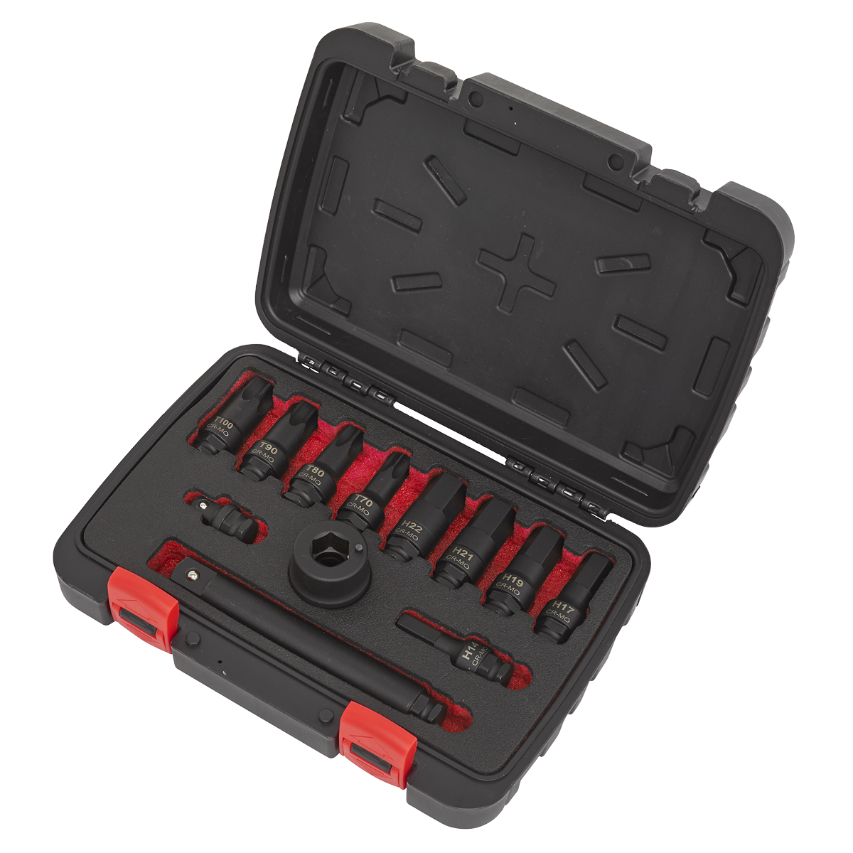Premier AK5617 Premier Impact Socket Bit & Accessories Set 3/4"Sq Drive 12pc