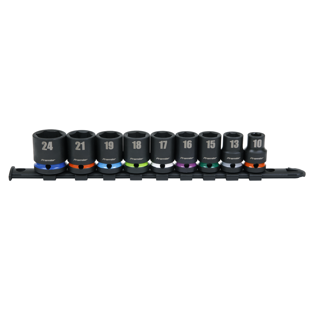 Premier AK5618M Premier Impact Socket Set 1/2"Sq Drive 9pc