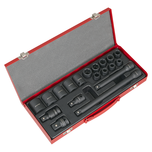 Premier AK5619M Premier Impact Socket Set 1/2"Sq Drive 19pc