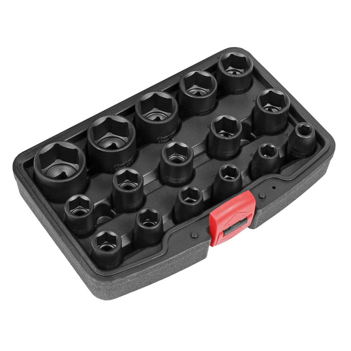 Premier AK5624M Premier Impact Socket Set 1/2"Sq Drive 16pc