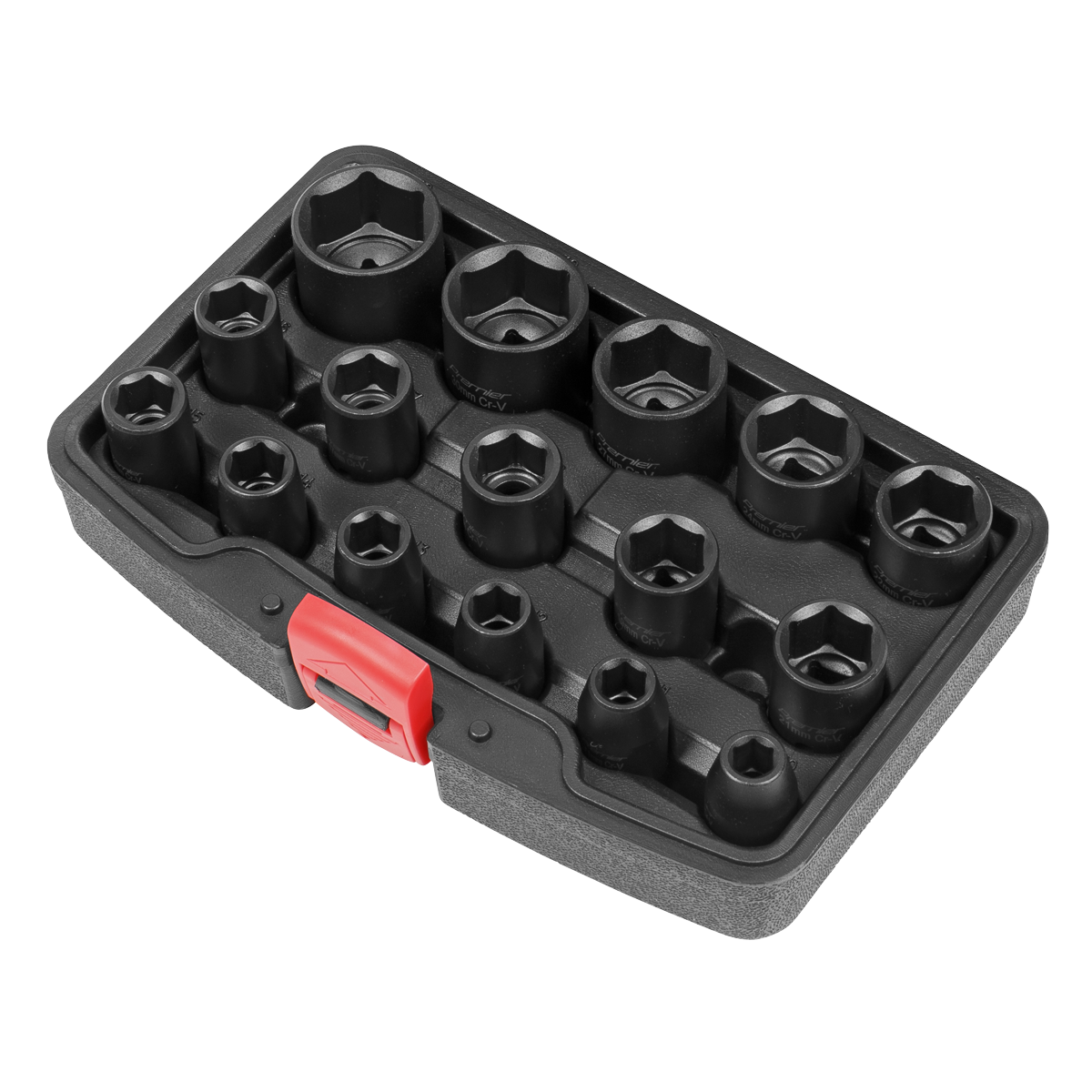 Premier AK5624M Premier Impact Socket Set 1/2"Sq Drive 16pc