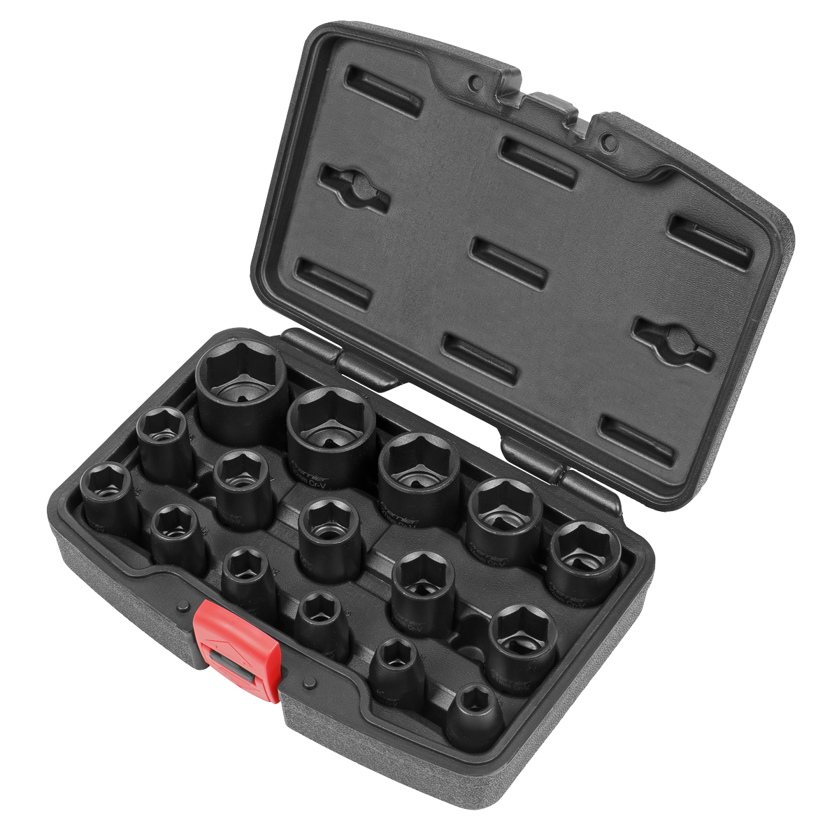 Premier AK5624M Premier Impact Socket Set 1/2"Sq Drive 16pc