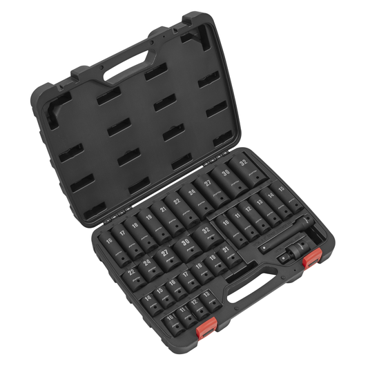 Premier AK5634M Premier Impact Socket Set 1/2"Sq Drive 34pc