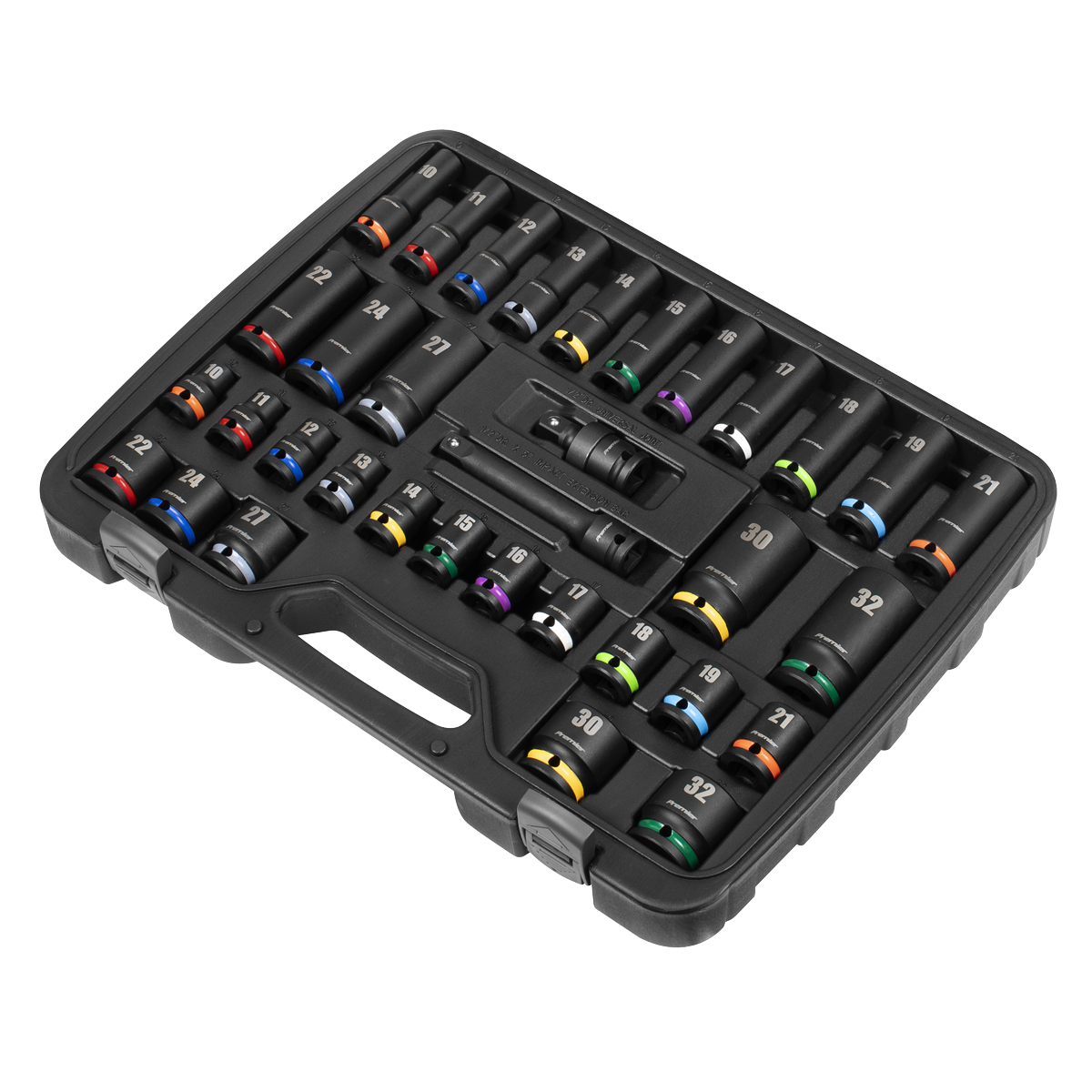 Premier AK5635M Premier Impact Socket Set 1/2"Sq Drive 34pc