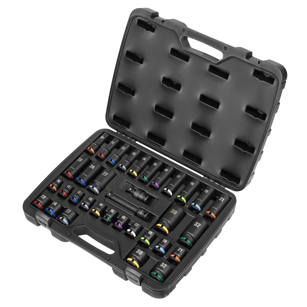 Premier AK5635M Premier Impact Socket Set 1/2"Sq Drive 34pc