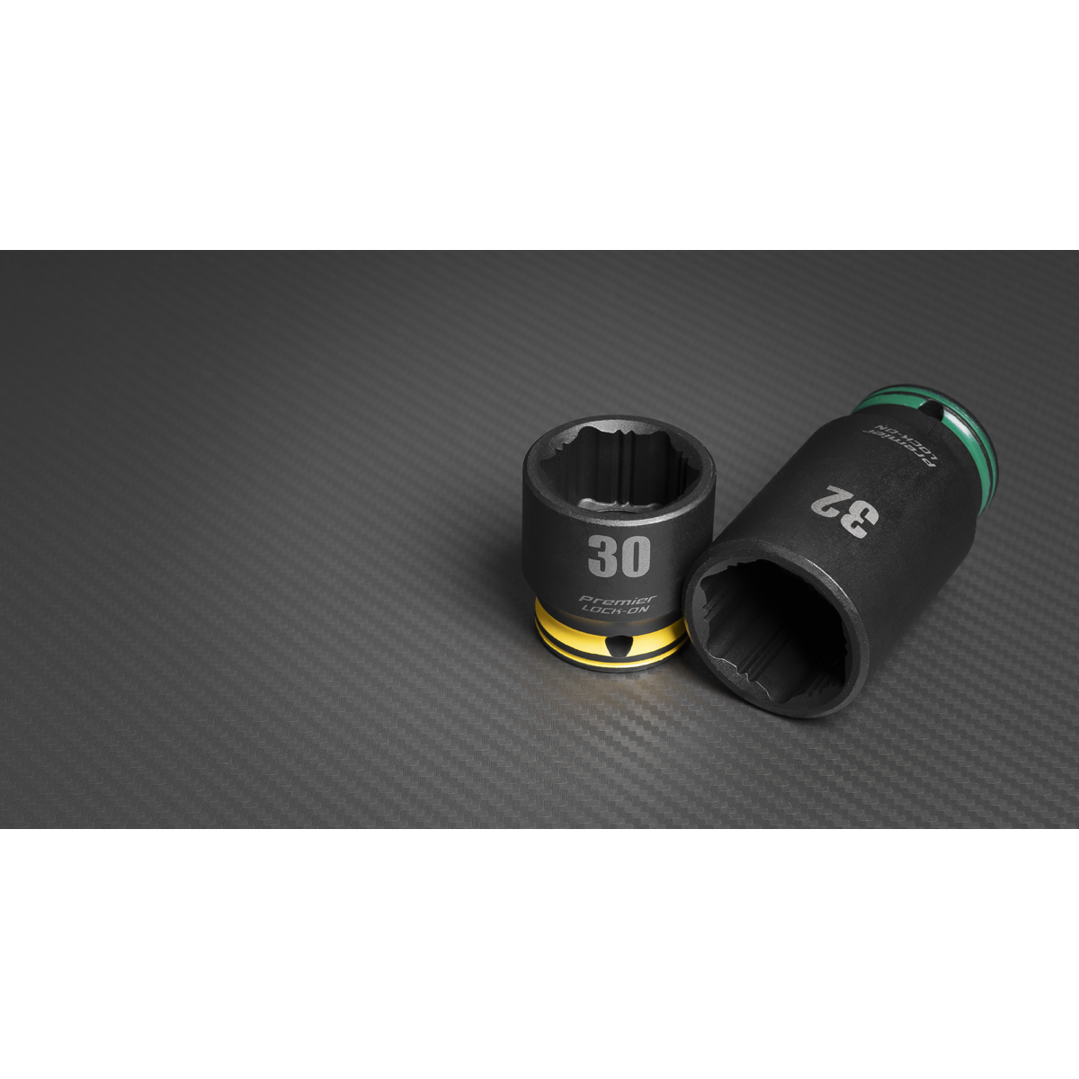 Premier AK5636M Lock-On™ Standard & Deep Impact Socket Set 34pc 1/2"Sq Drive 6pt Metric