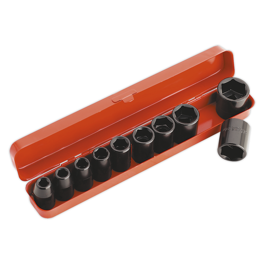 Premier AK56/11M Premier Impact Socket Set 1/2"Sq Drive 10pc