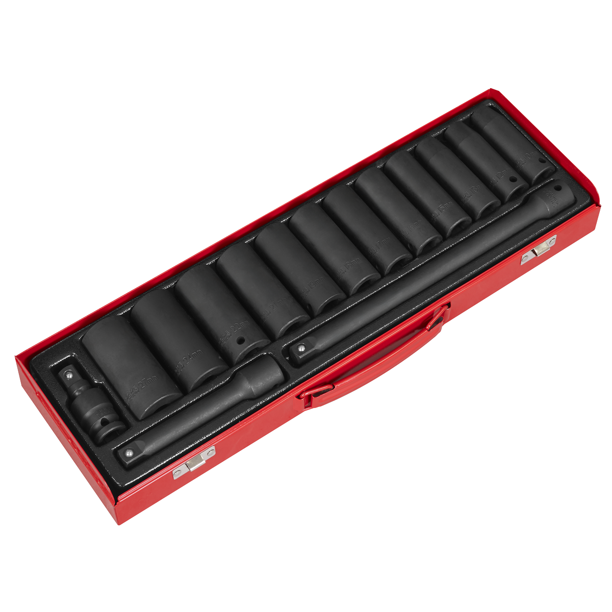 Premier AK5815M Premier Deep Impact Socket Set 1/2"Sq Drive 15pc