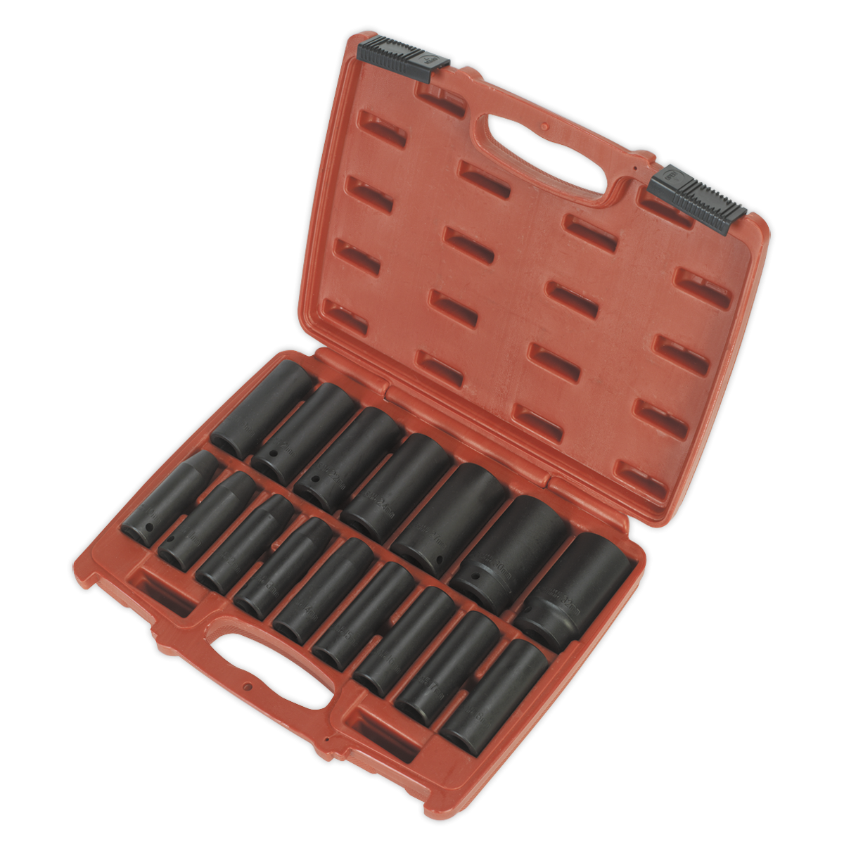 Premier AK5816M Premier Deep Impact Socket Set 1/2"Sq Drive 16pc