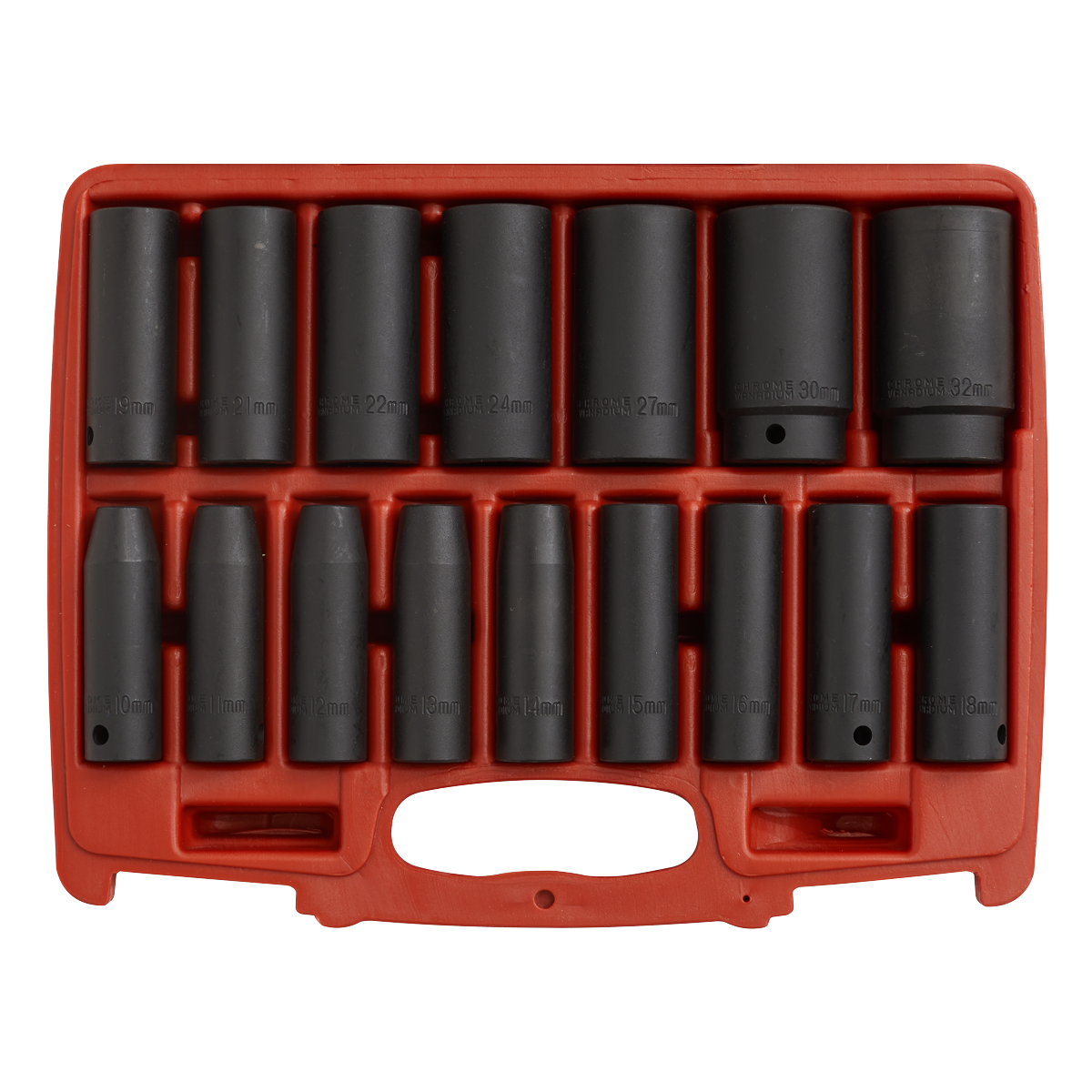 Premier AK5816M Premier Deep Impact Socket Set 1/2"Sq Drive 16pc