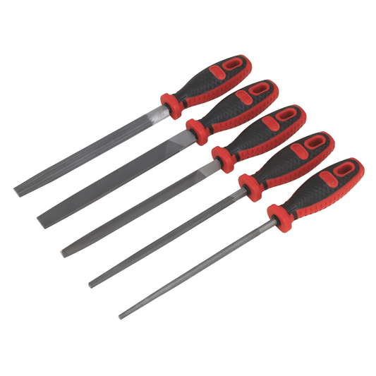 Premier AK586 Premier Smooth Cut Engineer’s File Set 200mm 5pc