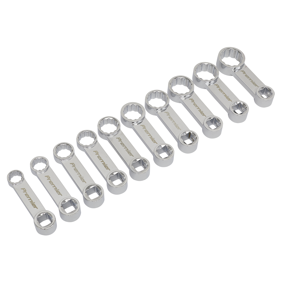Premier AK59895 Premier Torque Adaptor Spanner Set 3/8"Sq Drive 10pc