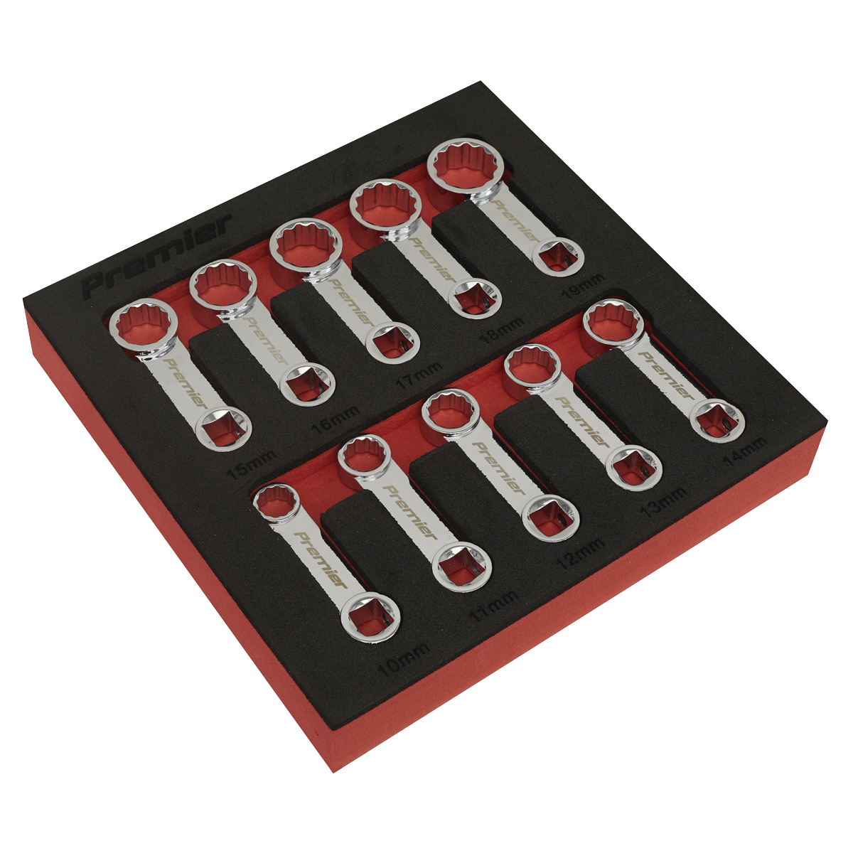 Premier AK59895 Premier Torque Adaptor Spanner Set 3/8"Sq Drive 10pc