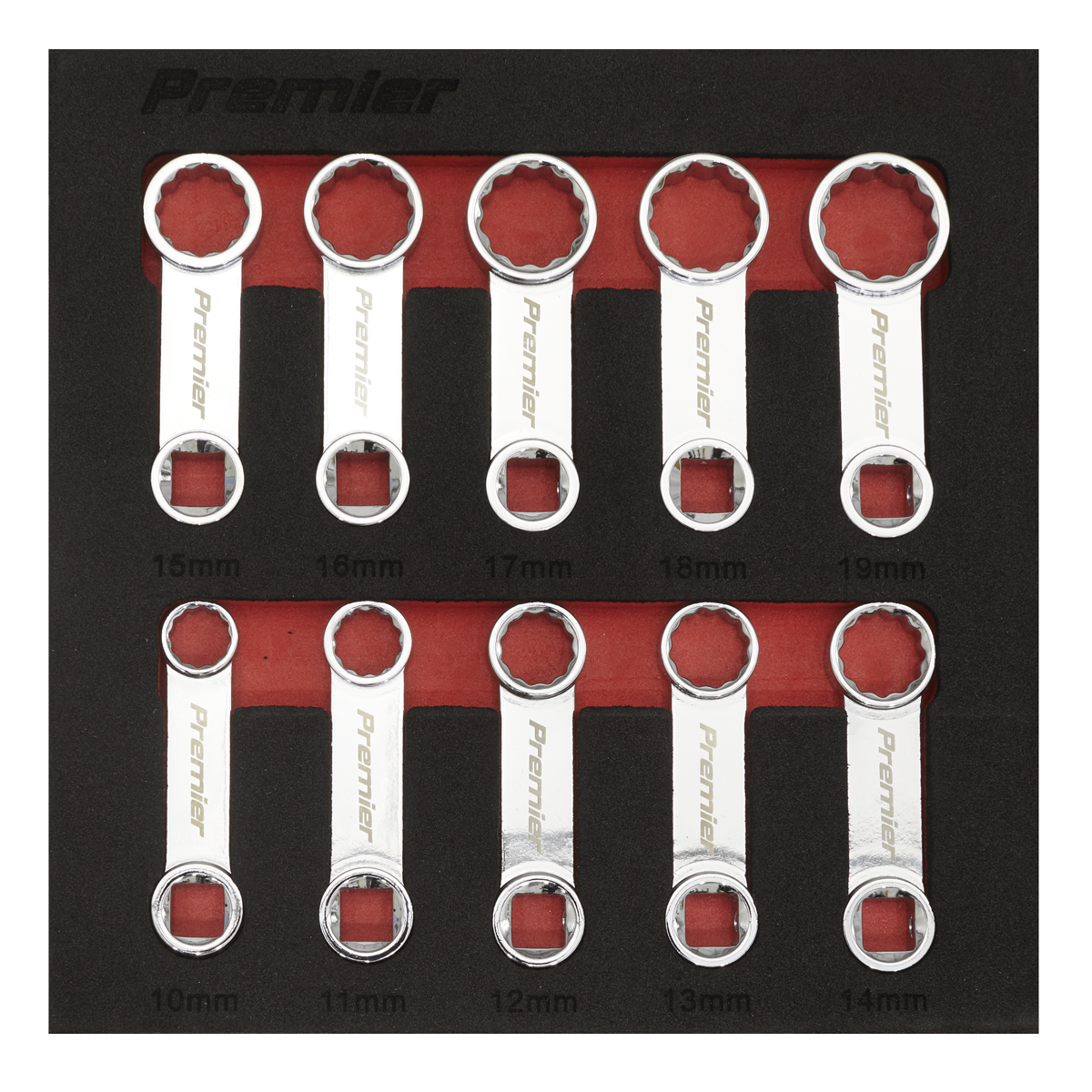 Premier AK59895 Premier Torque Adaptor Spanner Set 3/8"Sq Drive 10pc