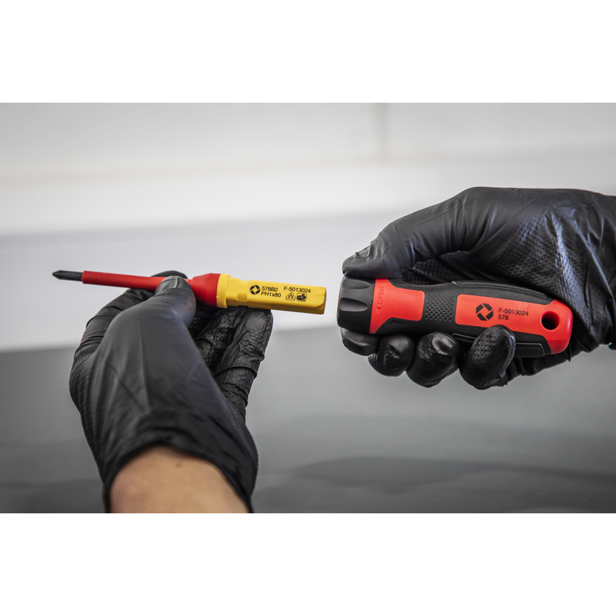 Premier AK61280 Premier Interchangeable Screwdriver Set 8pc - VDE Approved