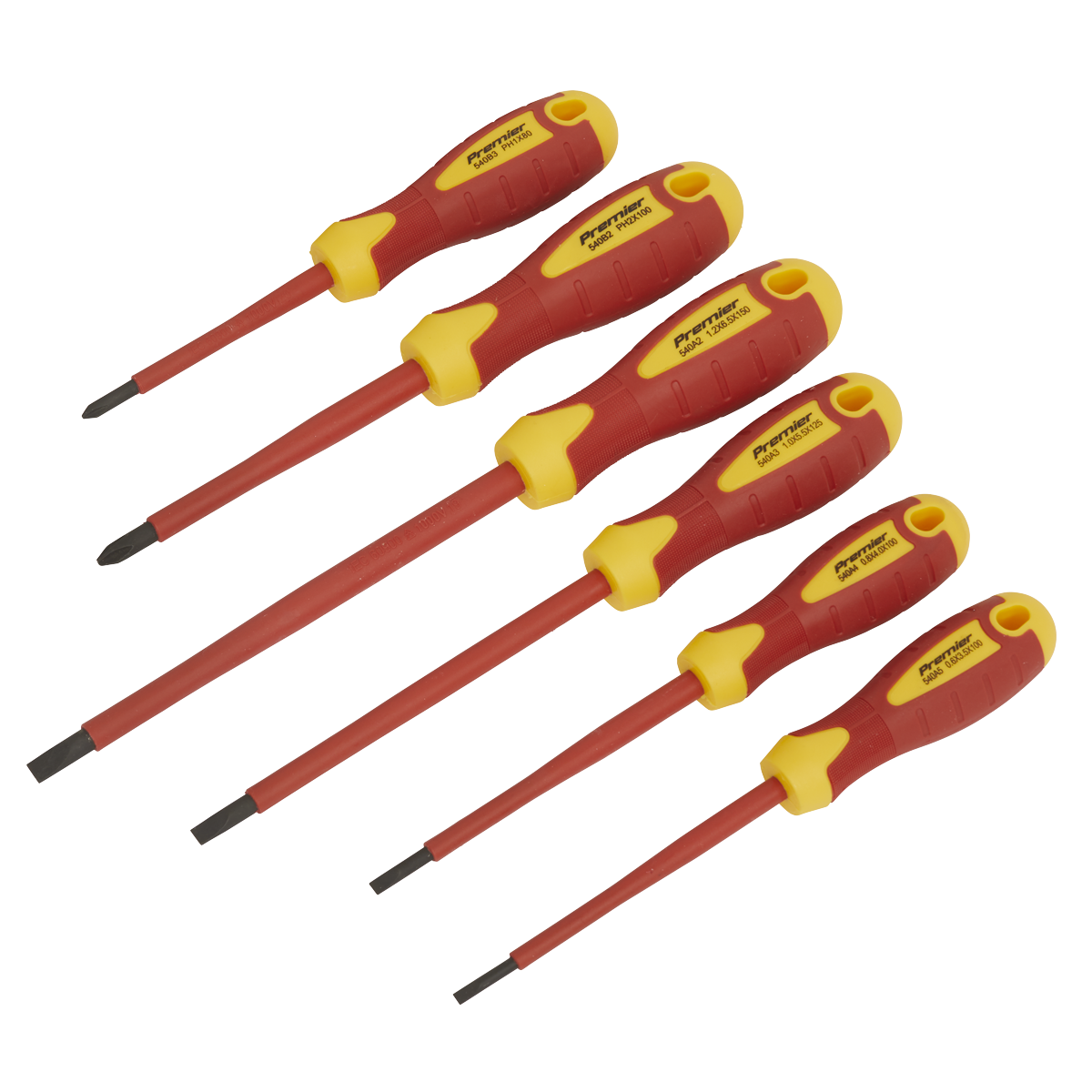 Premier AK6130 Premier Screwdriver Set 6pc - VDE Approved