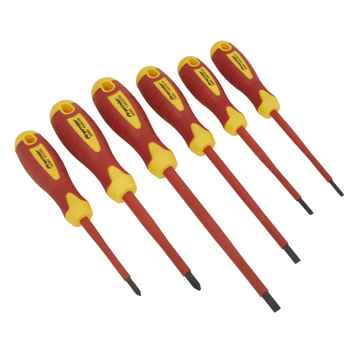 Premier AK6130 Premier Screwdriver Set 6pc - VDE Approved