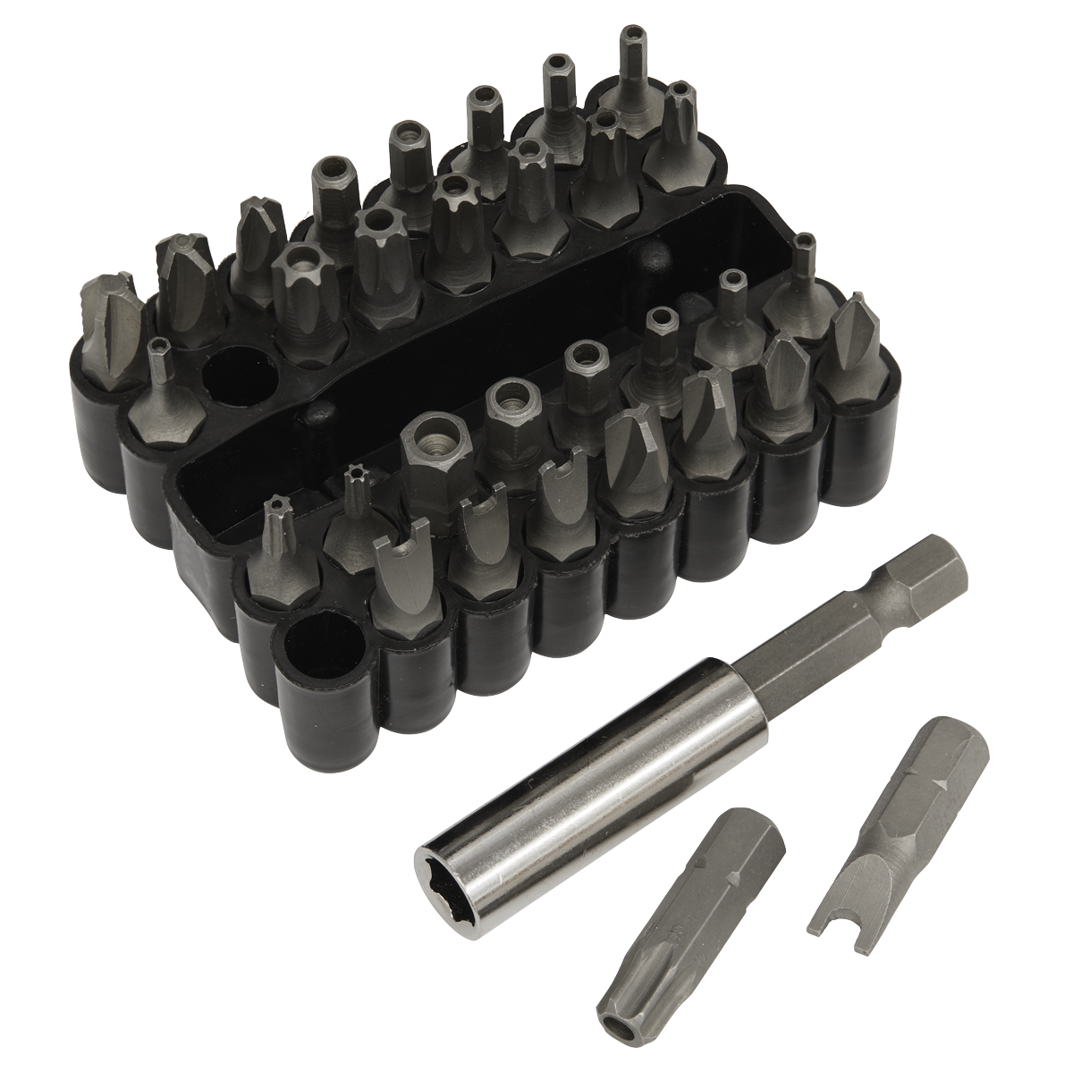 Premier AK614 Premier Power Tool Security Bit & Magnetic Adaptor Set 33pc