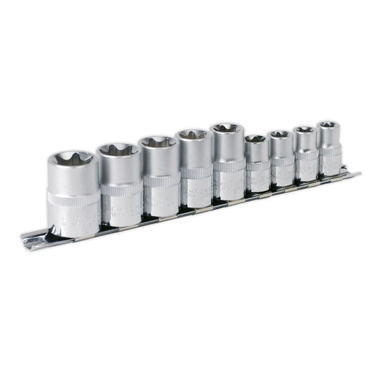 Premier AK617 Premier TRX-Star* Socket Set 3/8" & 1/2"Sq Drive E10-E14 & E16-E24 9pc