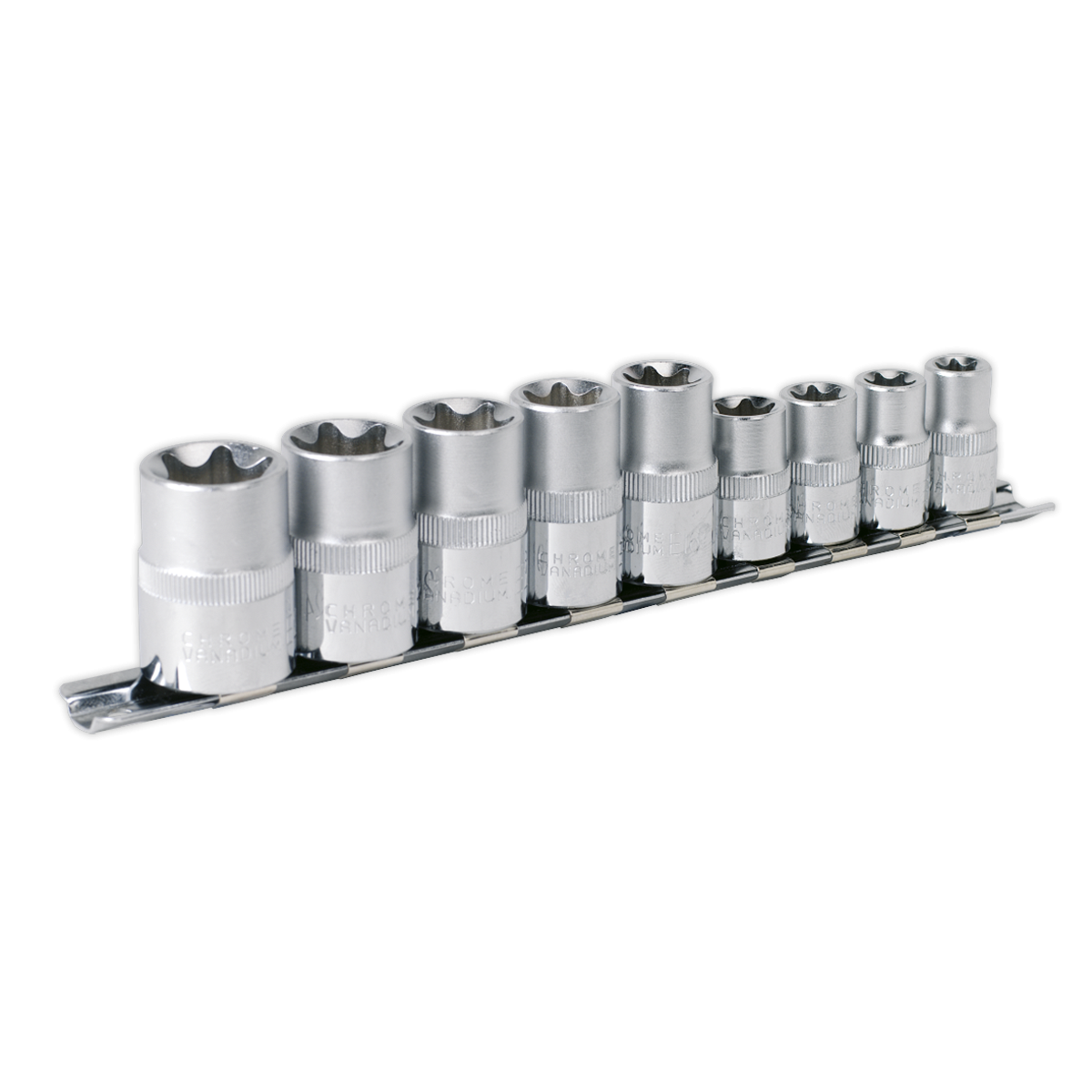 Premier AK617 Premier TRX-Star* Socket Set 3/8" & 1/2"Sq Drive E10-E14 & E16-E24 9pc
