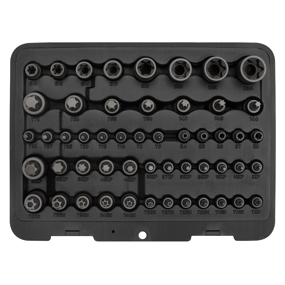 Premier AK6199 Premier TRX-Star* Master Socket Set 52pc 1/4", 3/8" & 1/2"Sq Drive 52pc