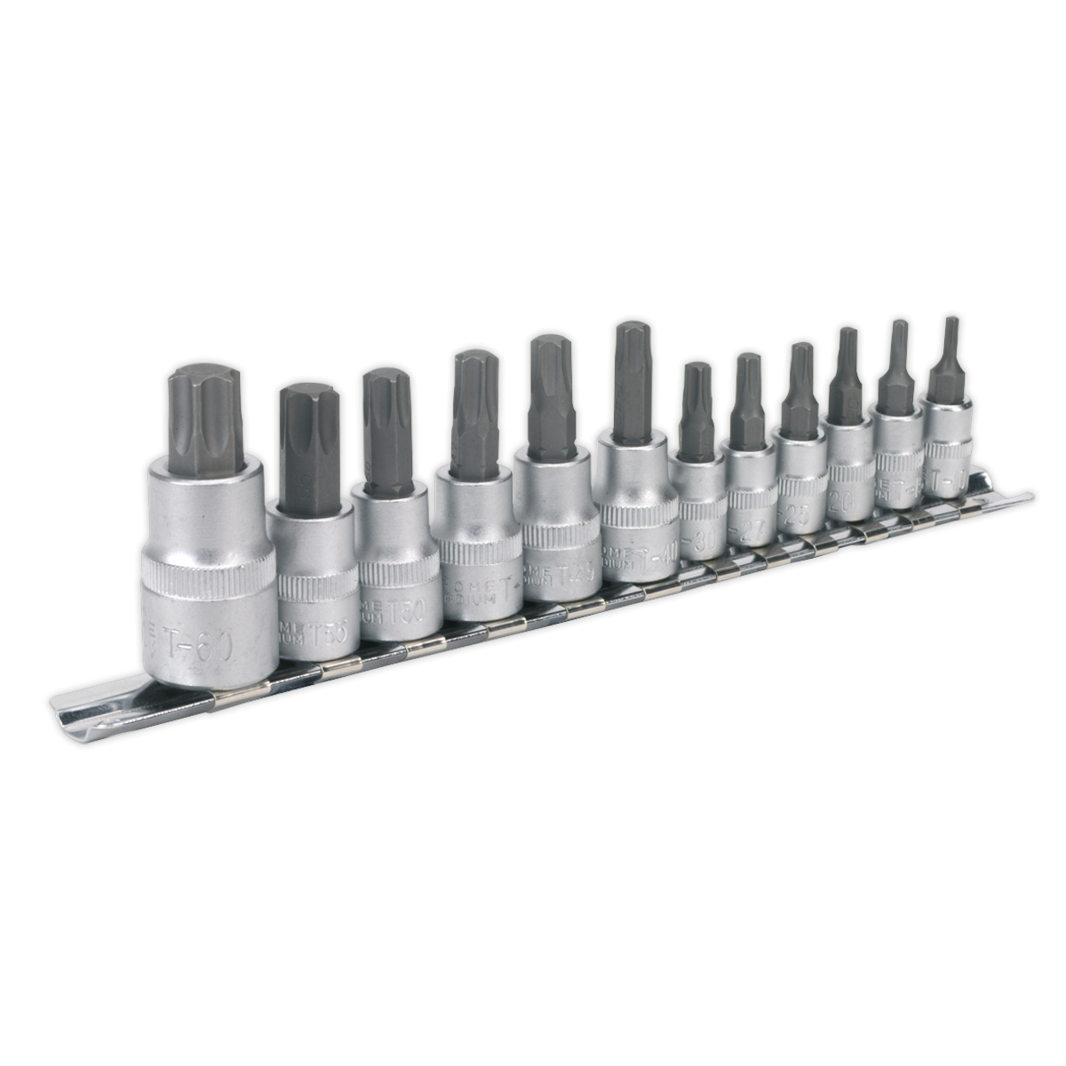 Premier AK6213 Premier TRX-Star* Socket Bit Set 1/4", 3/8" & 1/2"Sq Drive 12pc