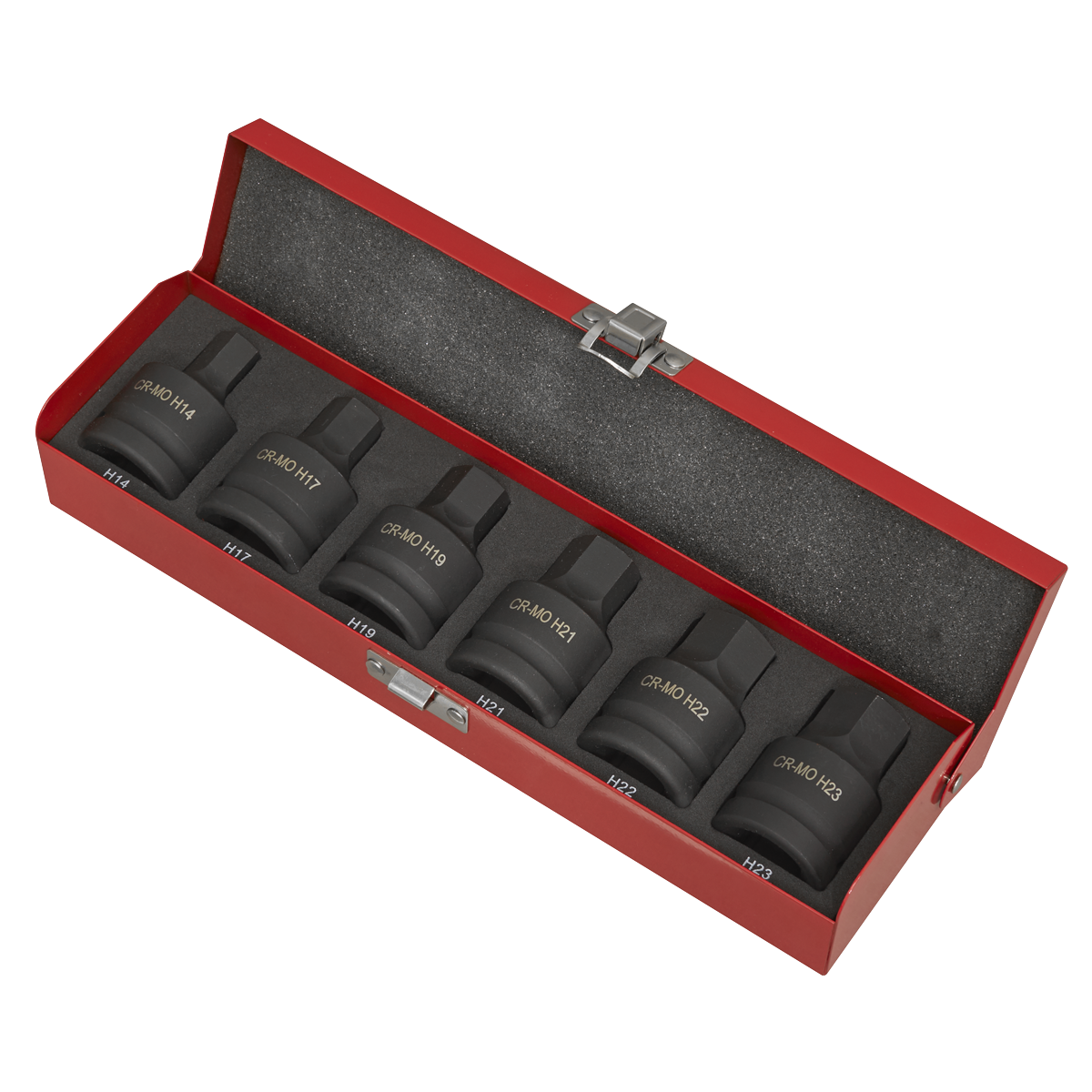 Premier AK6217 Premier Hex Impact Socket Bit Set 3/4"Sq Drive 6pc