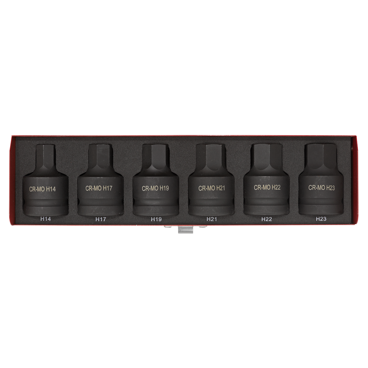 Premier AK6217 Premier Hex Impact Socket Bit Set 3/4"Sq Drive 6pc