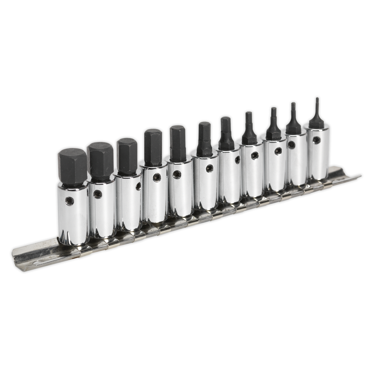 Premier AK62251 Premier Hex Socket Bit Set 1/4"Sq Drive11pc