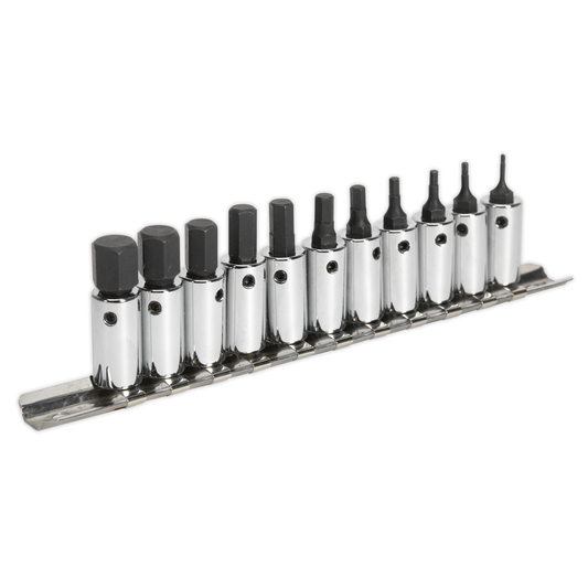 Premier AK62251 Premier Hex Socket Bit Set 1/4"Sq Drive11pc