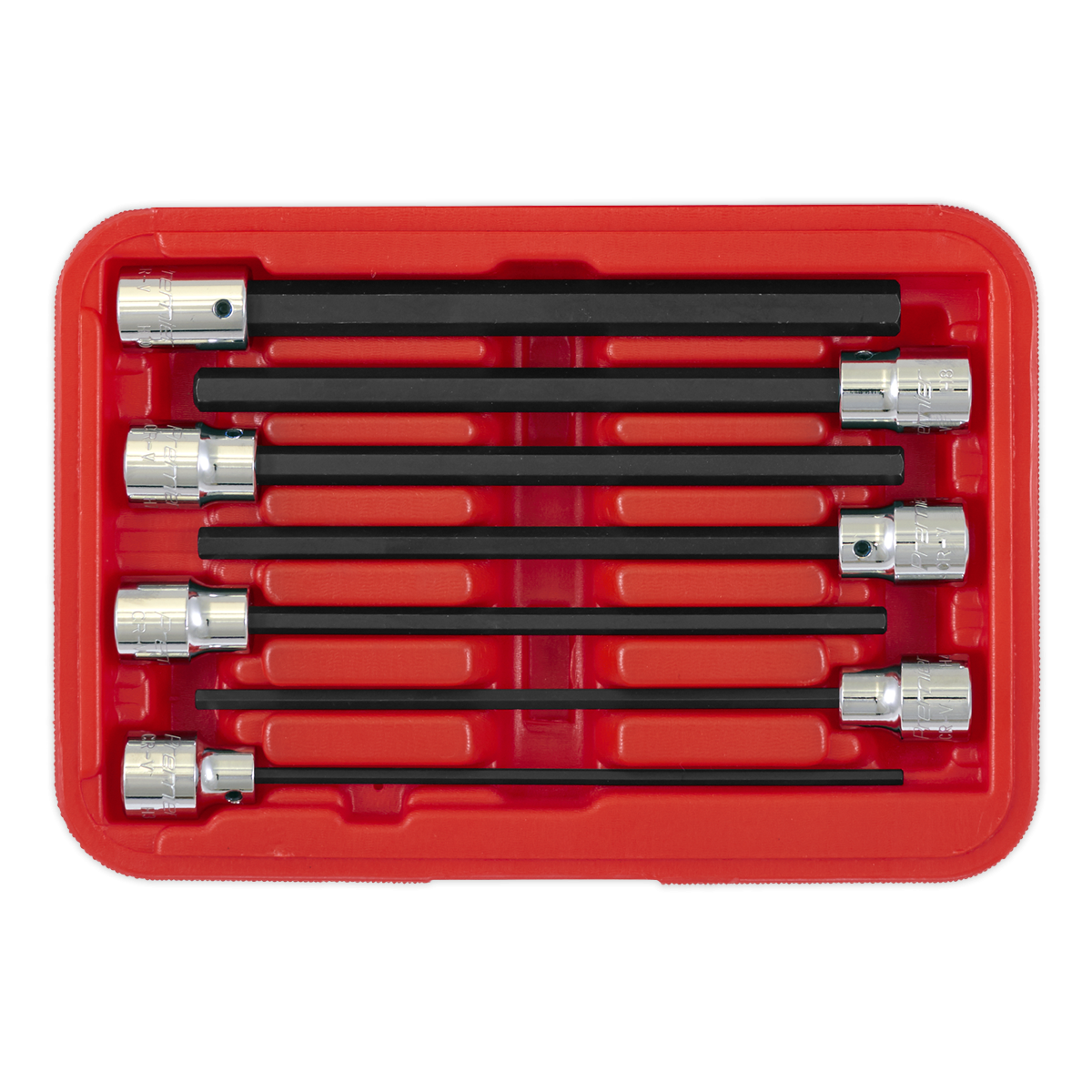 Premier AK62255 Premier Hex Socket Bit Set 3/8"Sq Drive 7pc