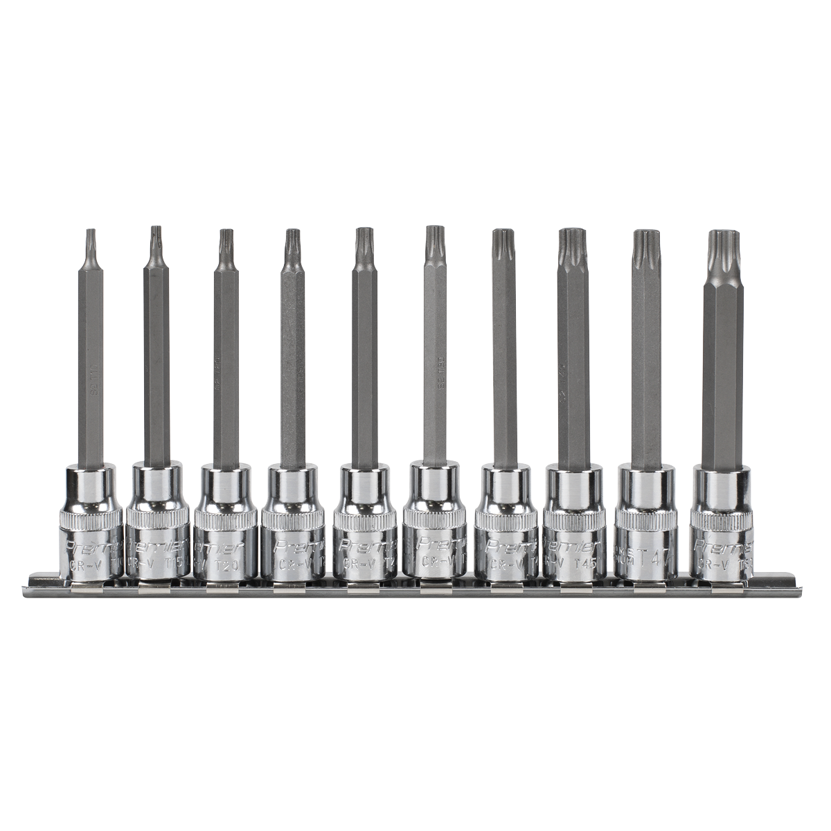 Premier AK6236 Premier TRX-Star* Socket Bit Set 3/8"Sq Drive 95mm 10pc