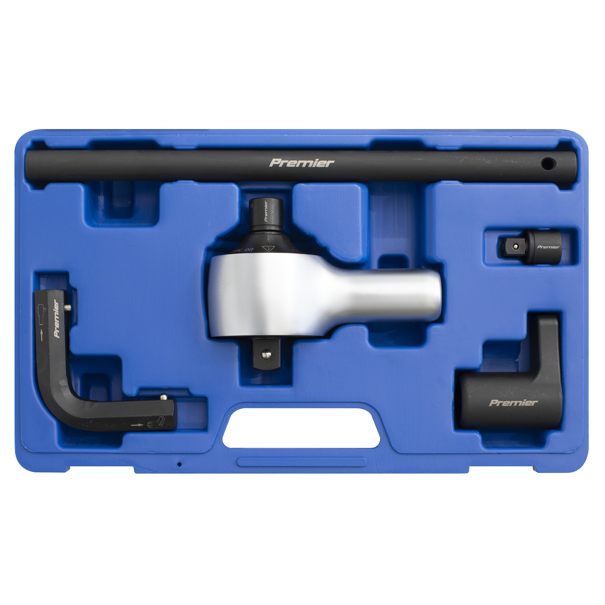 Premier AK6290 Premier Torque Multiplier Set 1/2"-3/4"Sq Drive 7pc