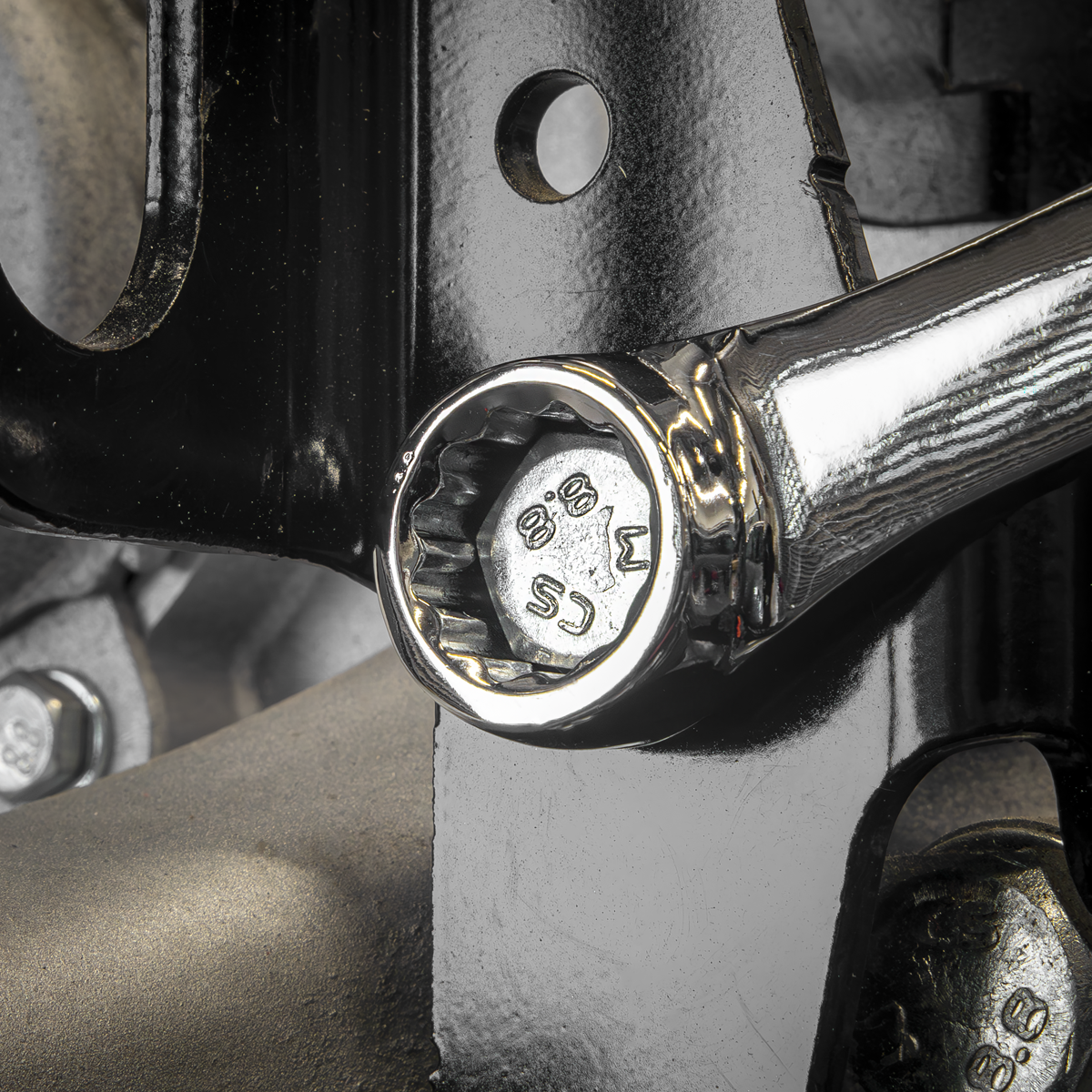 Premier AK63110 Premier Extra-Long Double End Ring Spanner Set in EVA Foam Tray 5pc