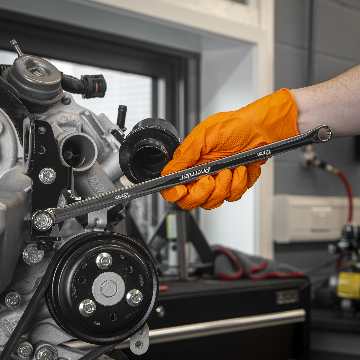 Premier AK63110 Premier Extra-Long Double End Ring Spanner Set in EVA Foam Tray 5pc