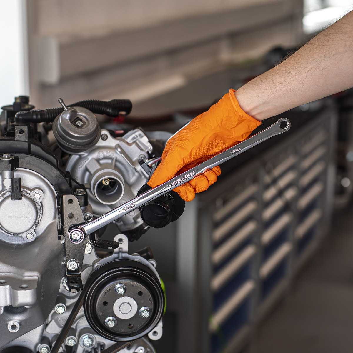 Premier AK6311 Extra-Long Double End Ring Spanner Set 7pc