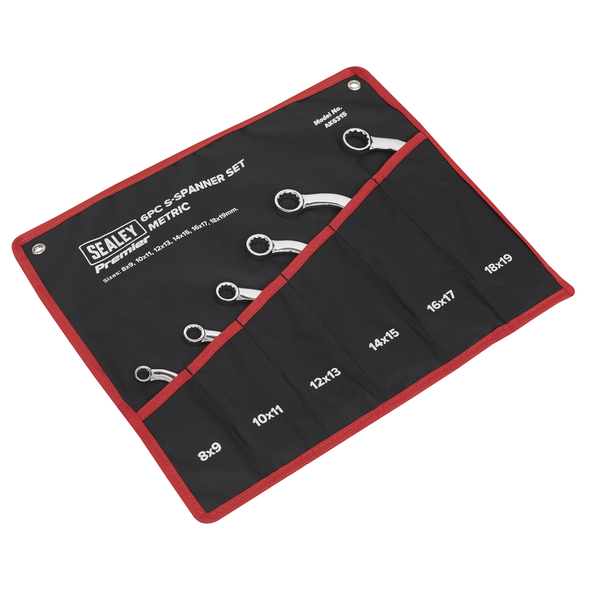 Premier AK6315 Premier S-Spanner Set 6pc