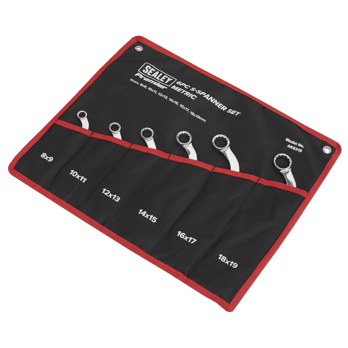 Premier AK6315 Premier S-Spanner Set 6pc