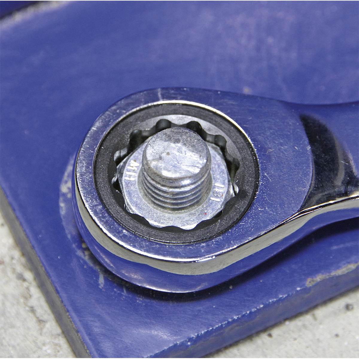 Premier AK6319 Premier Extra-Long Double Ring Ratchet/Fixed Spanner Set 7pc