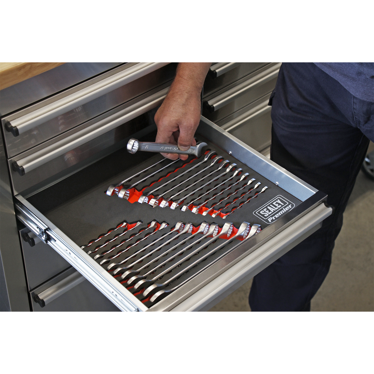 Premier AK63256 Premier Metric/Imperial Combination Spanner Set 23pc