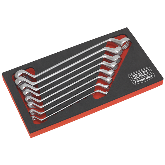 Premier AK63257 Premier Offset Double End Ring Spanner Set 8pc