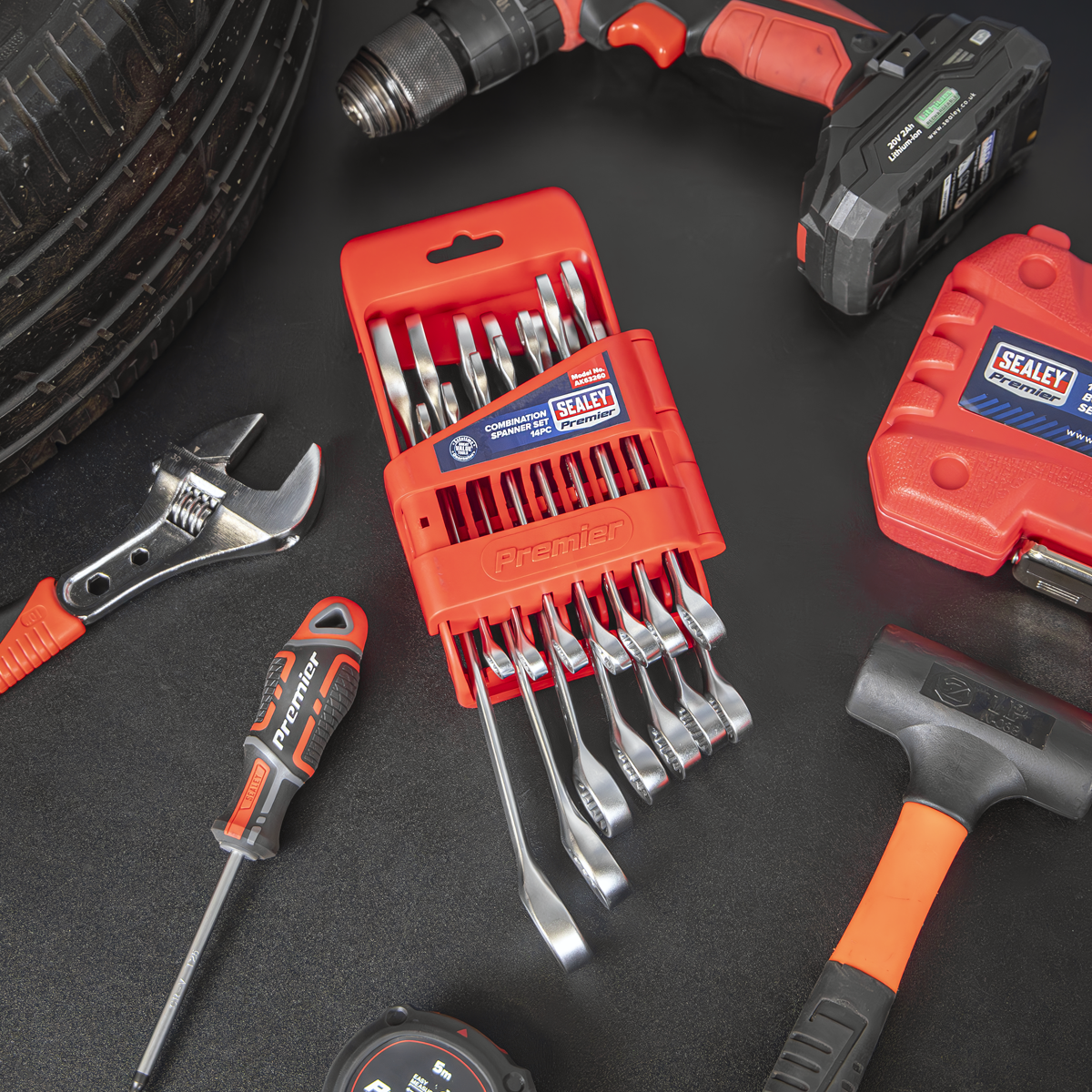 Premier AK63260 Premier Combination Spanner Set 14pc