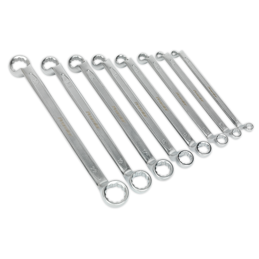 Premier AK6327 Premier Offset Double End Ring Spanner Set 8pc