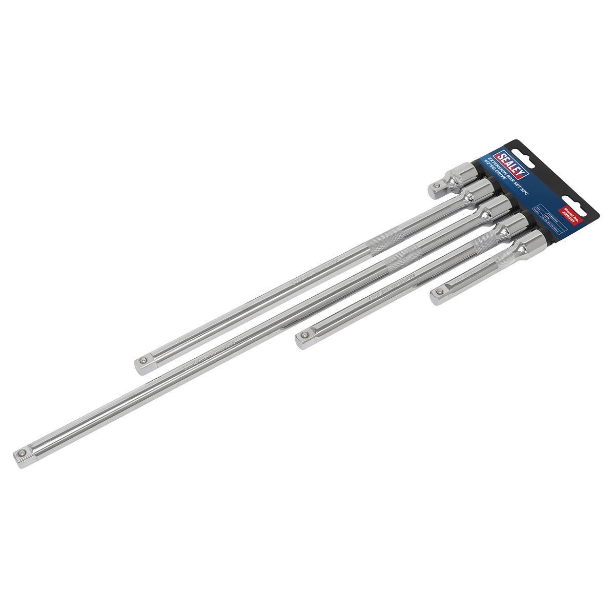 Premier AK6351 Premier Extension Bar Set 1/2"Sq Drive 5pc