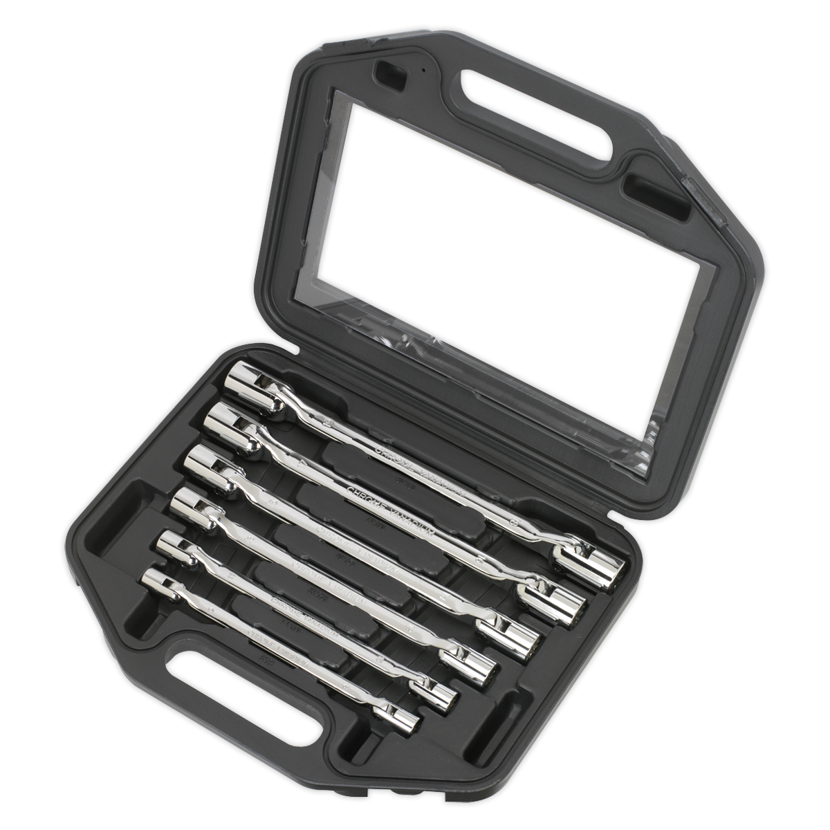 Premier AK635 Premier Double Flexi-Head Socket Spanner Set 6pc