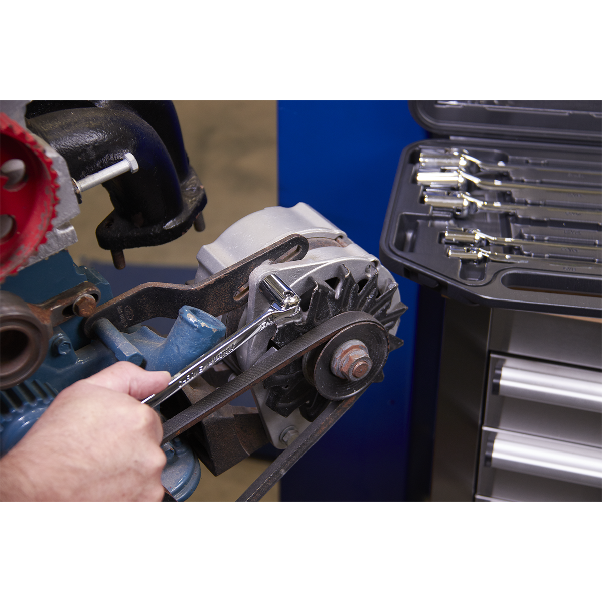 Premier AK635 Premier Double Flexi-Head Socket Spanner Set 6pc