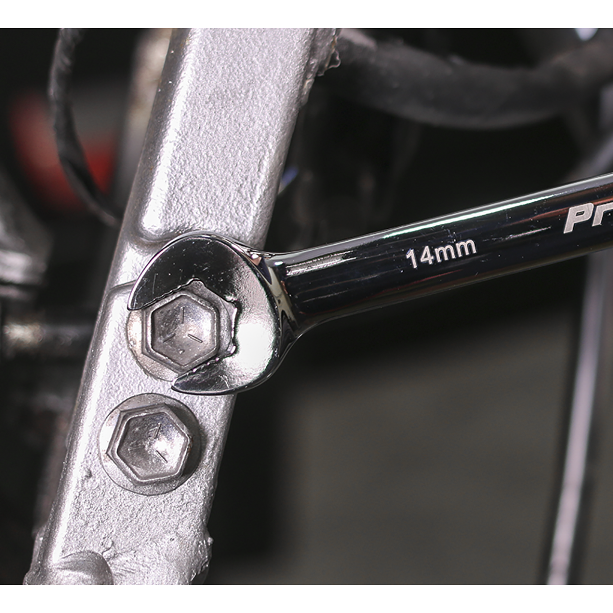 Premier AK63914 Premier Extra-Long Combination Ratchet Spanner Set 10pc