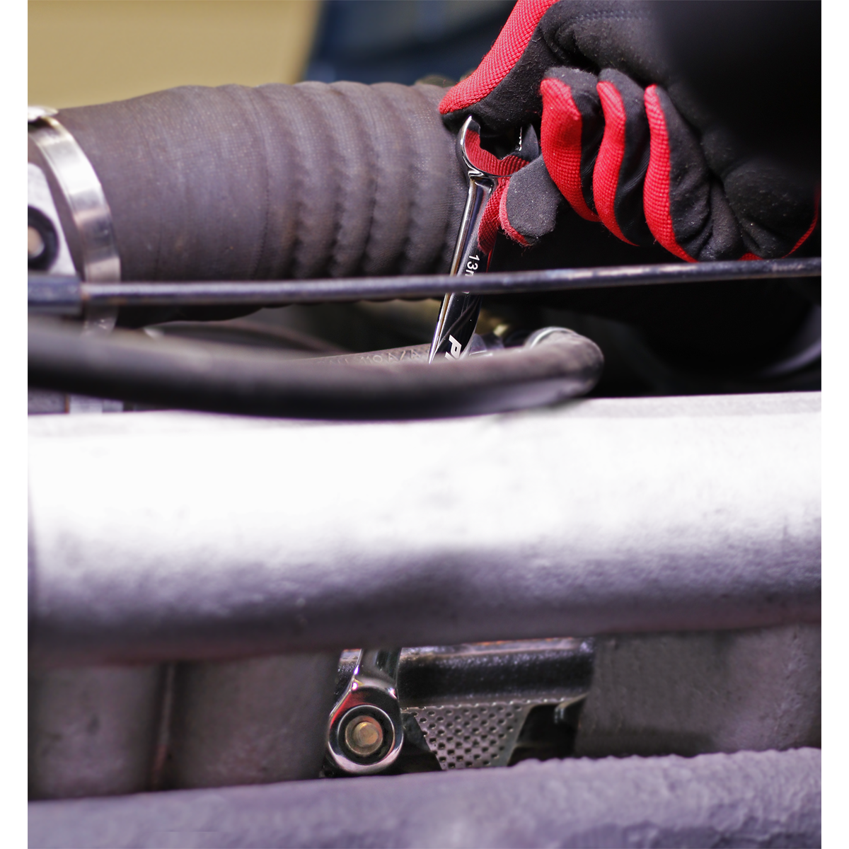 Premier AK63914 Premier Extra-Long Combination Ratchet Spanner Set 10pc