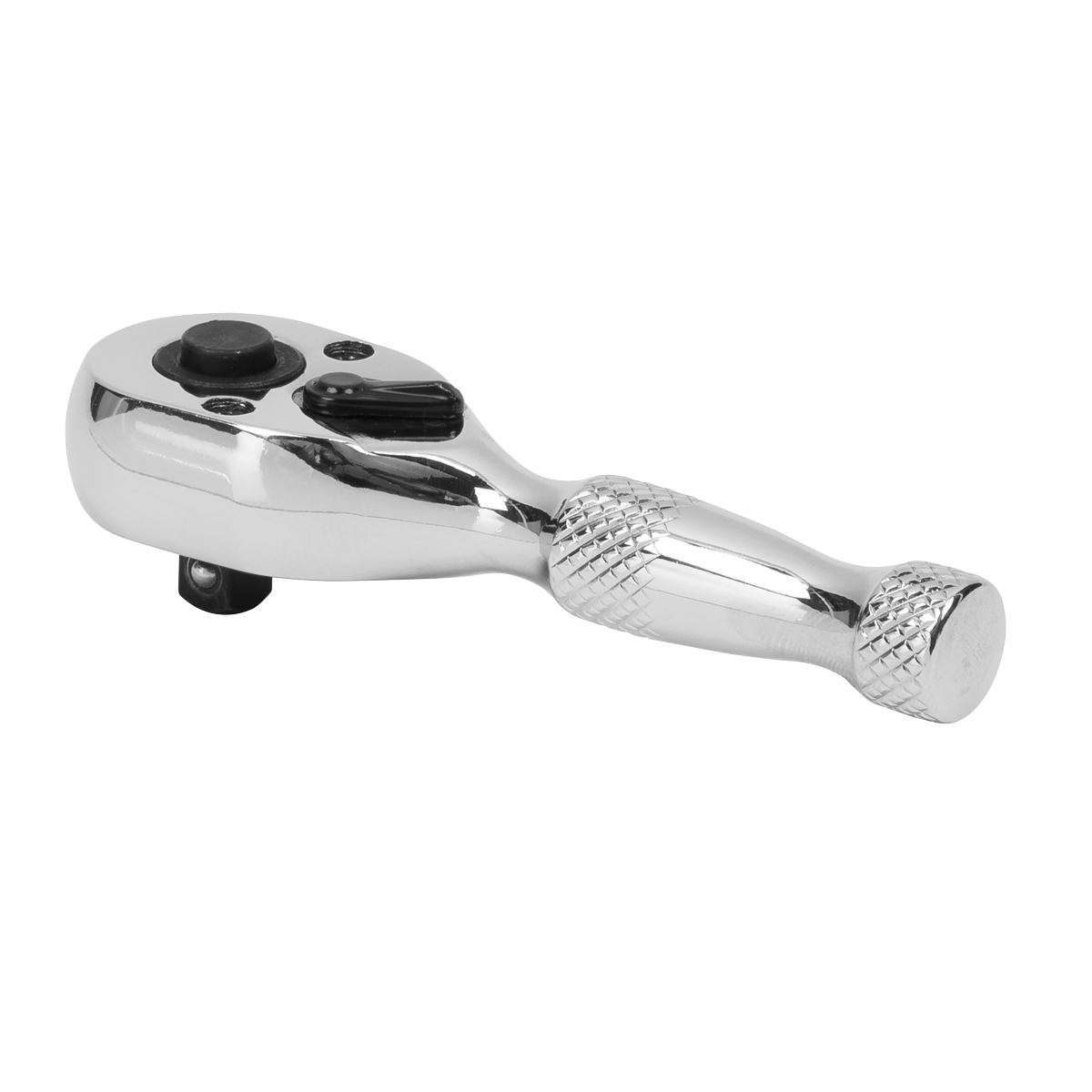 Premier AK660S Premier Stubby Pear-Head Ratchet Wrench with Flip Reverse 1/4"Sq Drive
