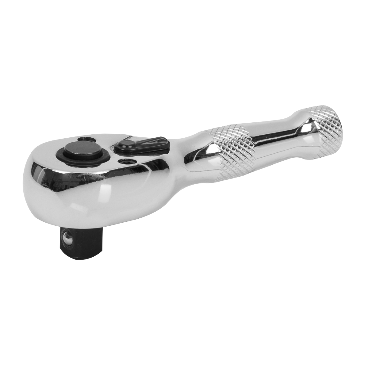 Premier AK661S Premier Stubby Pear-Head Ratchet Wrench with Flip Reverse 3/8"Sq Drive